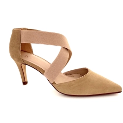 Ivoire Pumps 2327 Suede Beige Taupe