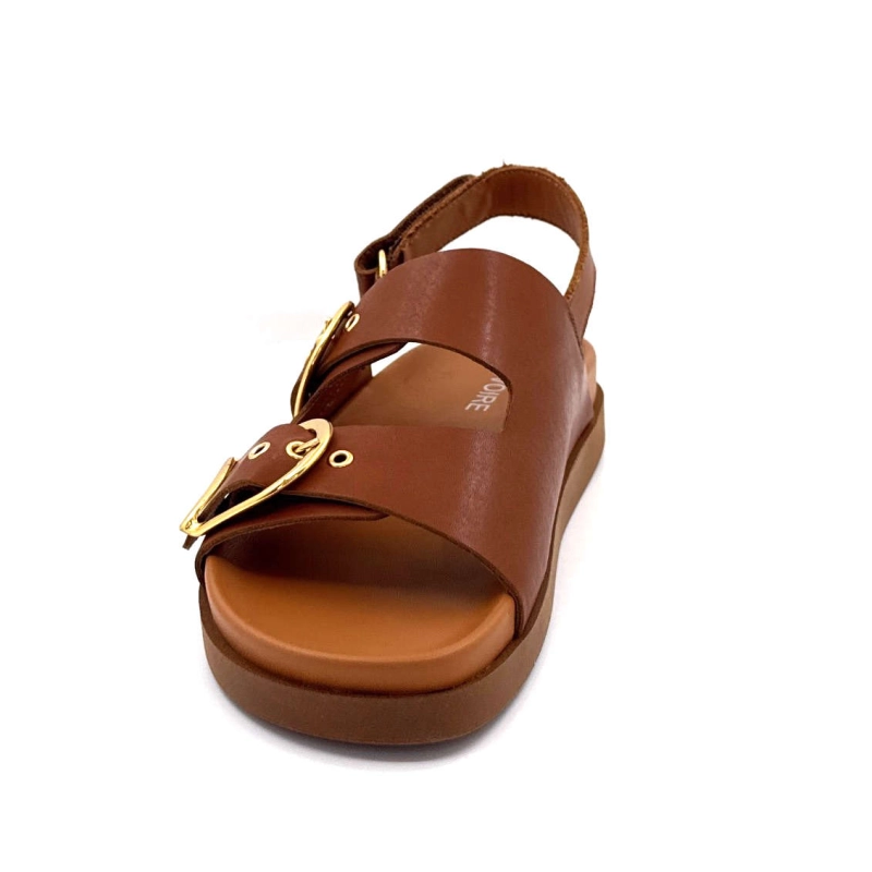 Ivoire 45333 BB Cuir Cognac 45333 BB - CUIR MUSTANG - COGNAC Printemps Eté 2025