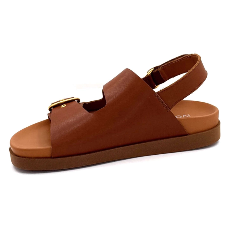 Ivoire 45333 BB Cuir Cognac 45333 BB - CUIR MUSTANG - COGNAC Printemps Eté 2025