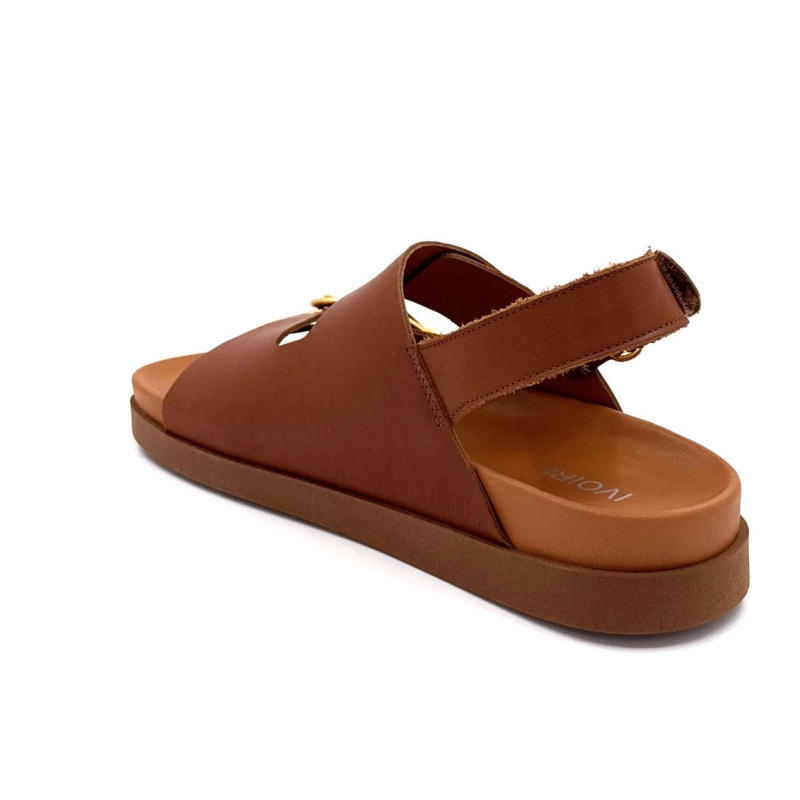 Ivoire 45333 BB Cuir Cognac 45333 BB - CUIR MUSTANG - COGNAC Printemps Eté 2025