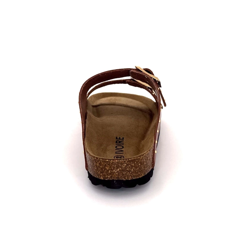 Ivoire 13843-422 Cuir Marron 13843-422 - MARRON Printemps Eté 2025