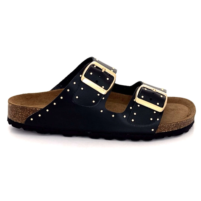 Ivoire 13843-417 Cuir Noir 13843-417 - NOIR Printemps Eté 2025