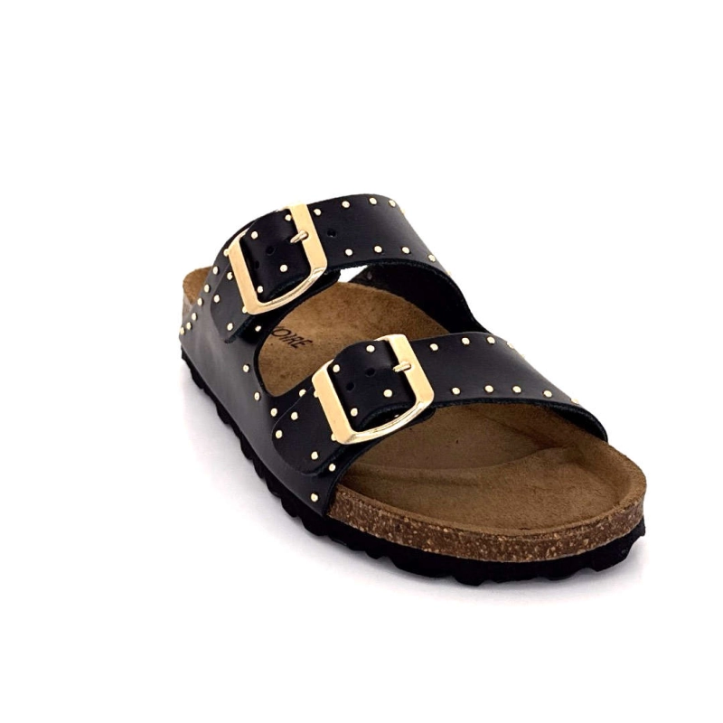 Ivoire 13843-417 Cuir Noir 13843-417 - NOIR Printemps Eté 2025