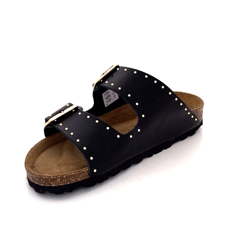 Ivoire 13843-417 Cuir Noir 13843-417 - NOIR Printemps Eté 2025