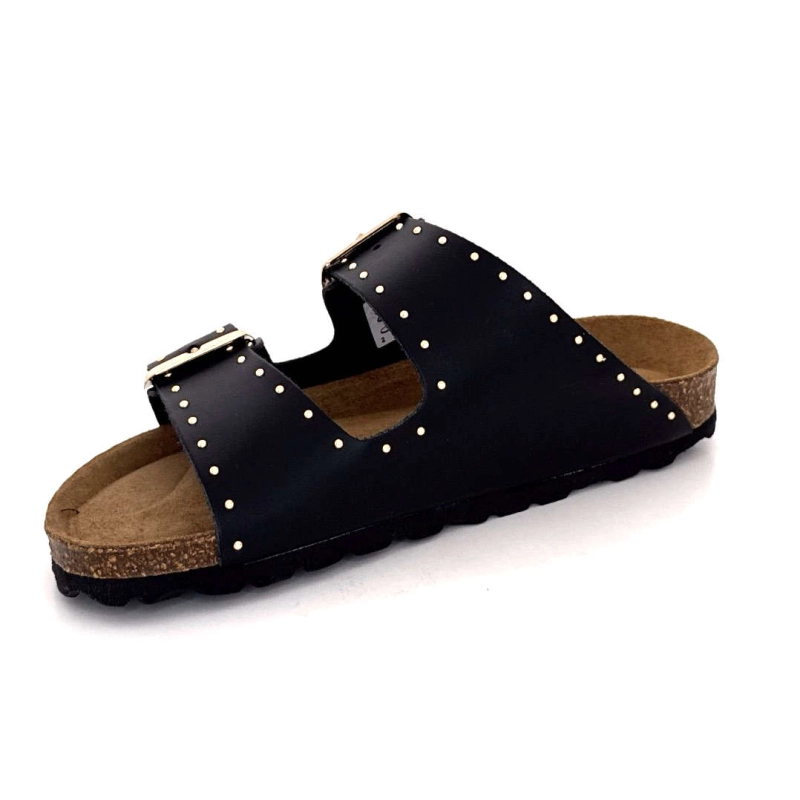 Ivoire 13843-417 Cuir Noir 13843-417 - NOIR Printemps Eté 2025