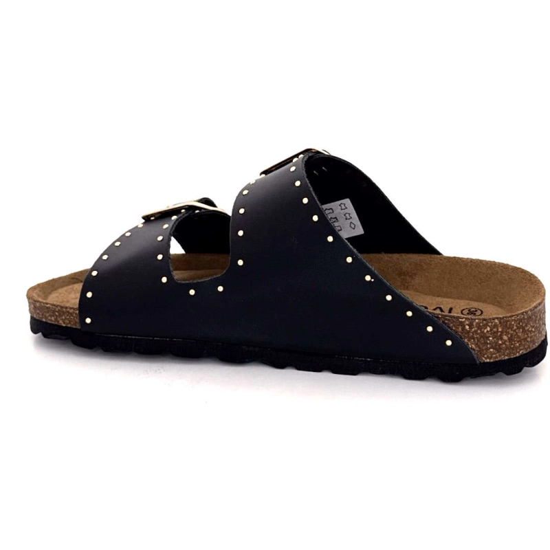 Ivoire 13843-417 Cuir Noir 13843-417 - NOIR Printemps Eté 2025