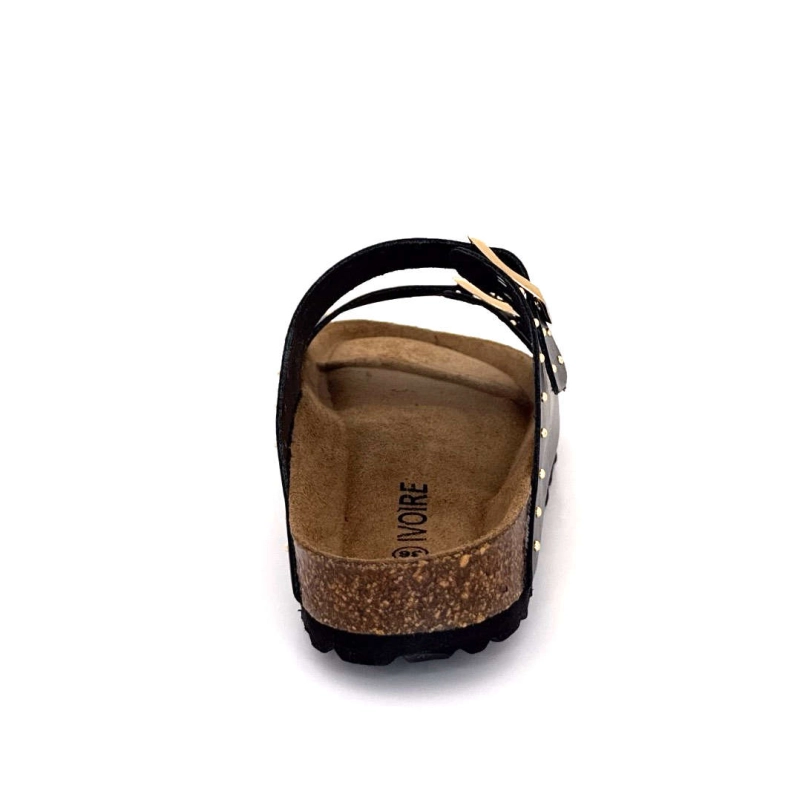 Ivoire 13843-417 Cuir Noir 13843-417 - NOIR Printemps Eté 2025