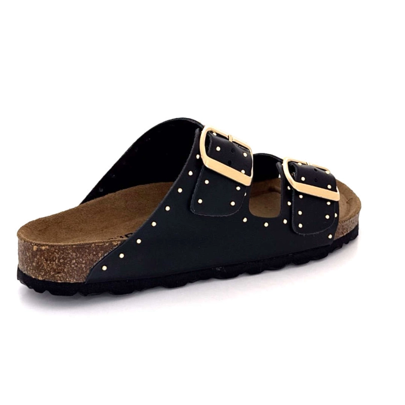 Ivoire 13843-417 Cuir Noir 13843-417 - NOIR Printemps Eté 2025