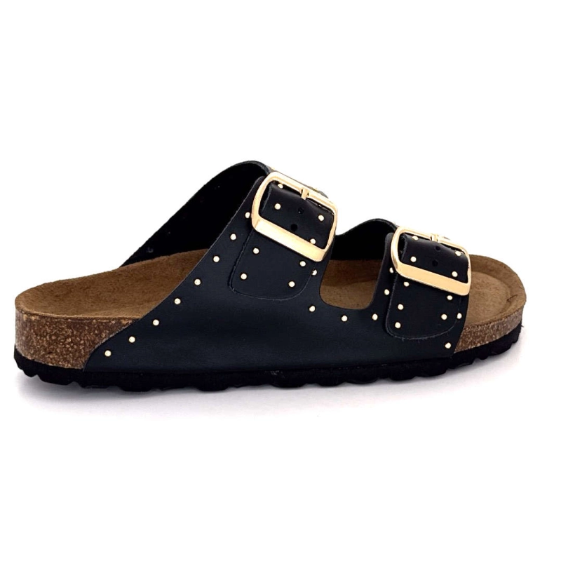 Ivoire 13843-417 Cuir Noir 13843-417 - NOIR Printemps Eté 2025