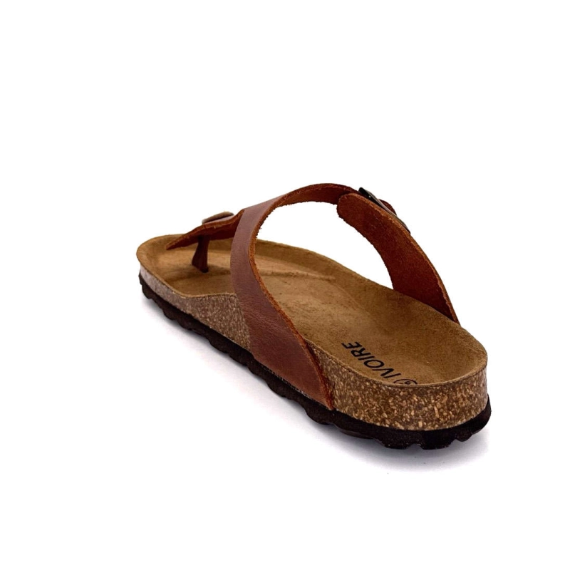 Ivoire 0300-577 96314 Cuir Marron 0300-577 96314 - MARRON Printemps Eté 2025
