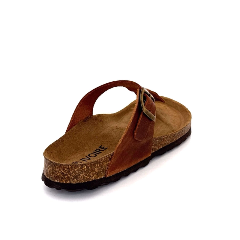 Ivoire 0300-577 96314 Cuir Marron 0300-577 96314 - MARRON Printemps Eté 2025
