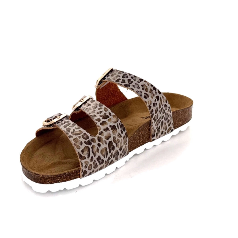 Ivoire 11280-005 810 Cuir Imprimé Léopard 11280-005 810 008 - IMPRIME Printemps Eté 2025