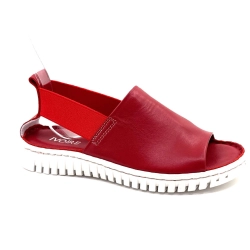 Ivoire Sandals 4154302 Red Leather