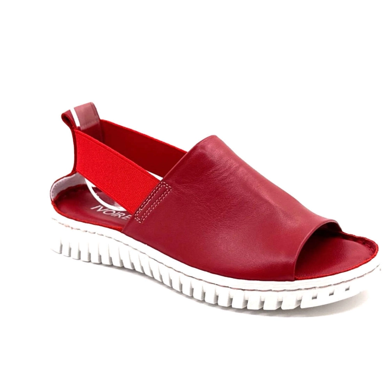 Ivoire 4154302 Cuir Rouge 4154302 - HAVANA - PAPAVERO Printemps Eté 2025