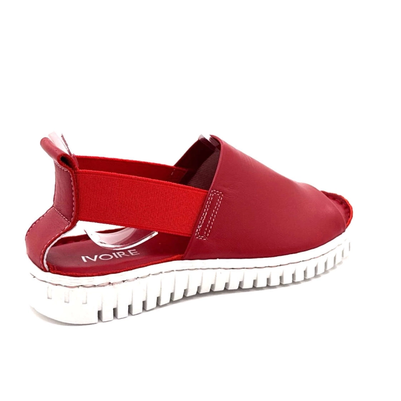 Ivoire 4154302 Cuir Rouge 4154302 - HAVANA - PAPAVERO Printemps Eté 2025