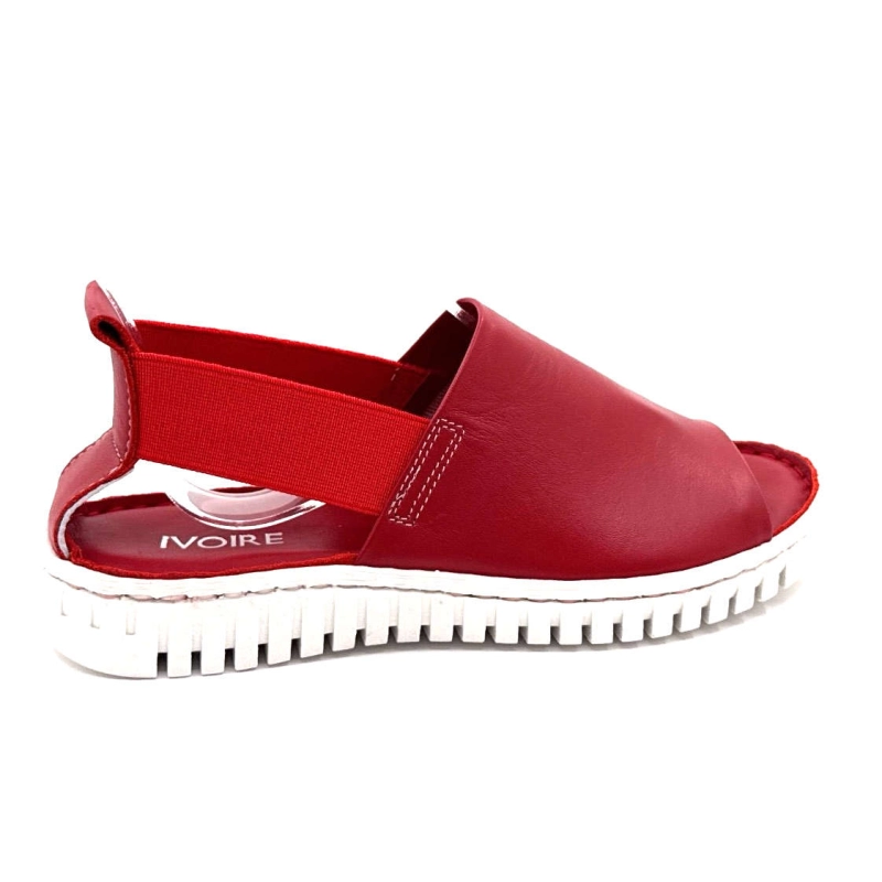 Ivoire 4154302 Cuir Rouge 4154302 - HAVANA - PAPAVERO Printemps Eté 2025