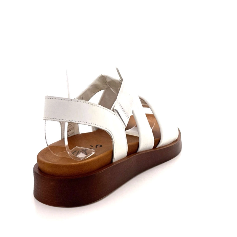 Ivoire 28068 Cuir Blanc 28068IN-DELTA PLU - INCROCIATO - Printemps Eté 2025