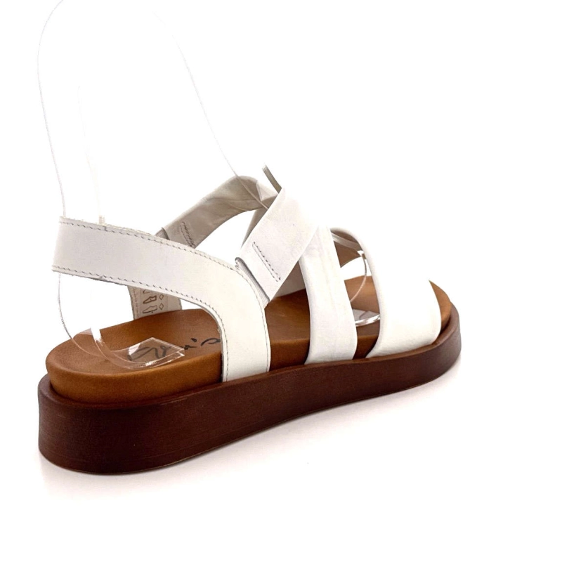 Ivoire 28068 Cuir Blanc 28068IN-DELTA PLU - INCROCIATO - Printemps Eté 2025