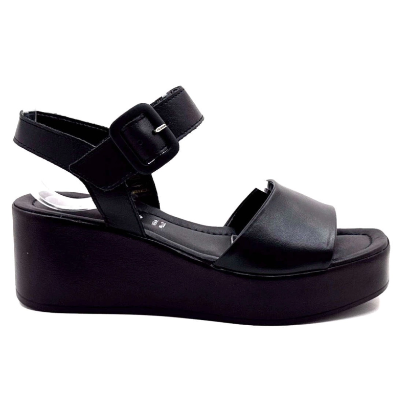 Ivoire 26981 Cuir Noir 26981 NAP BLUMEN - PELLE SOFT - Printemps Eté 2025