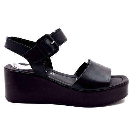 Ivoire 26981 Cuir Noir 26981 NAP BLUMEN - PELLE SOFT - Printemps Eté 2025