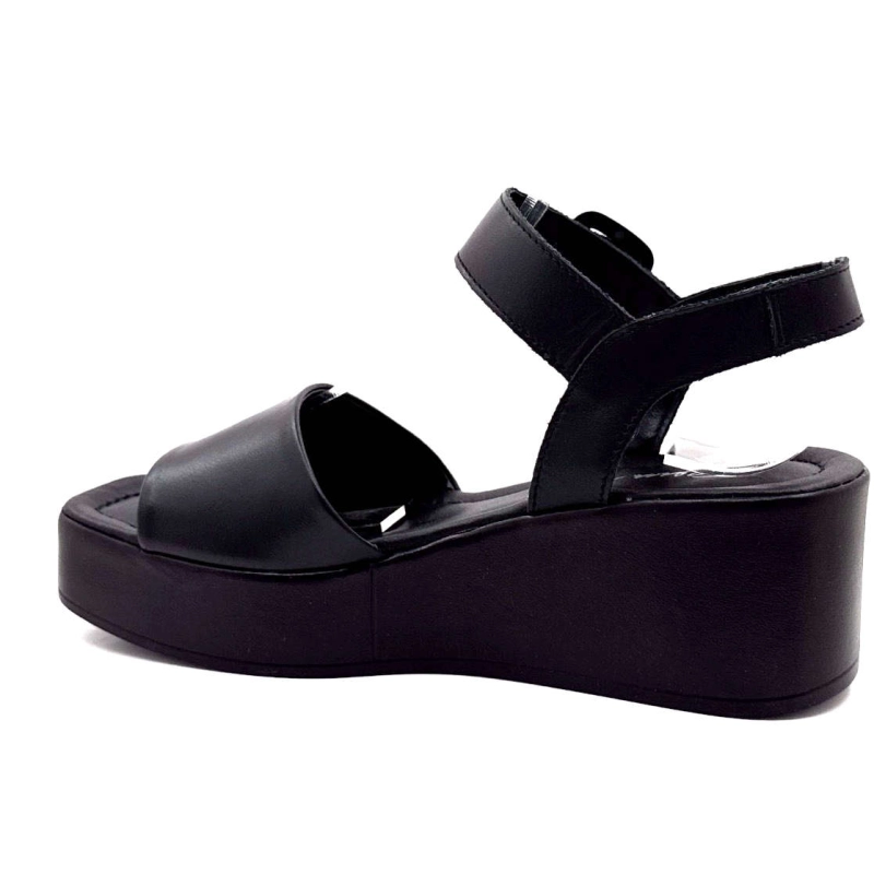 Ivoire 26981 Cuir Noir 26981 NAP BLUMEN - PELLE SOFT - Printemps Eté 2025