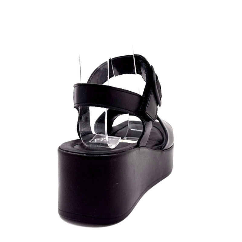 Ivoire 26981 Cuir Noir 26981 NAP BLUMEN - PELLE SOFT - Printemps Eté 2025