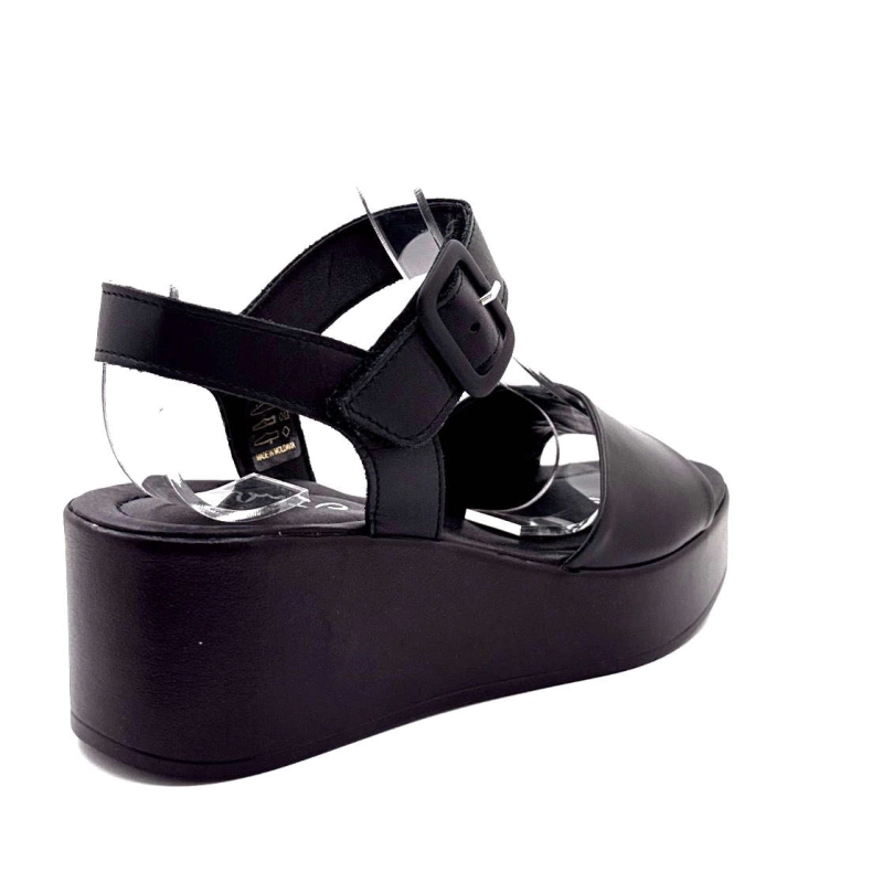 Ivoire 26981 Cuir Noir 26981 NAP BLUMEN - PELLE SOFT - Printemps Eté 2025