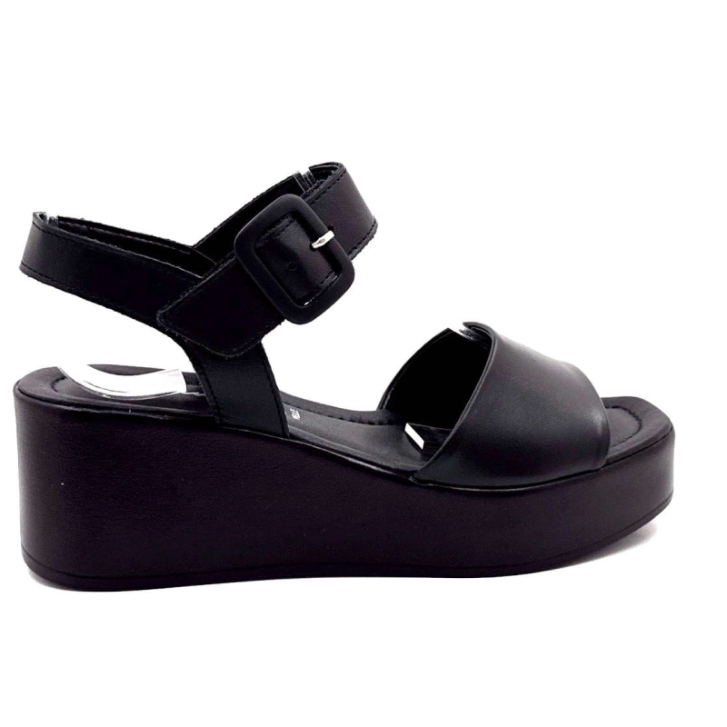 Ivoire 26981 Cuir Noir 26981 NAP BLUMEN - PELLE SOFT - Printemps Eté 2025