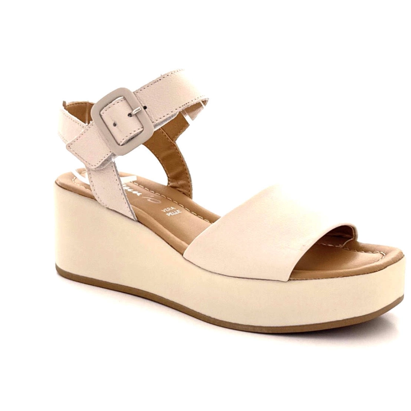 Ivoire 26981 Cuir Off White 26981 NAP BLUMEN - VIT NAPPA - O Printemps Eté 2025