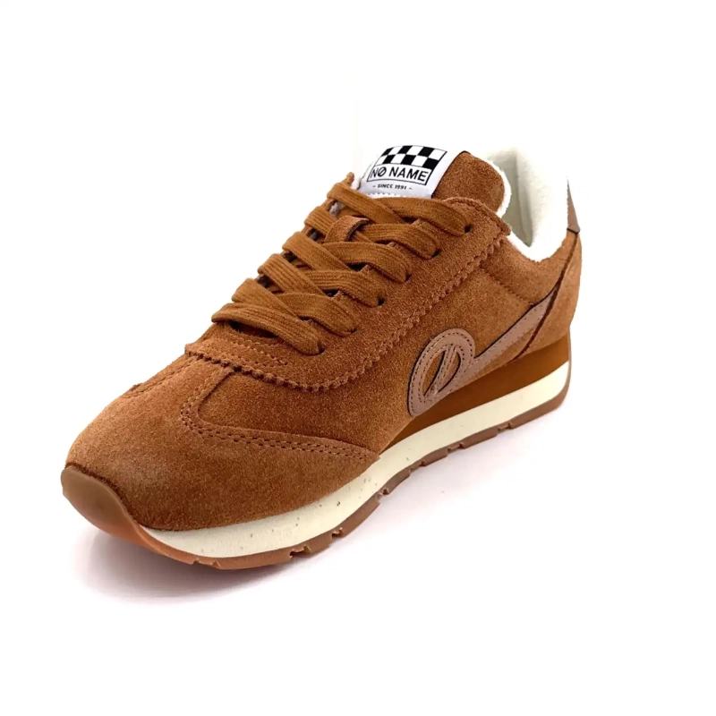 No Name pelle scamosciata marrone Ivoire Chaussures