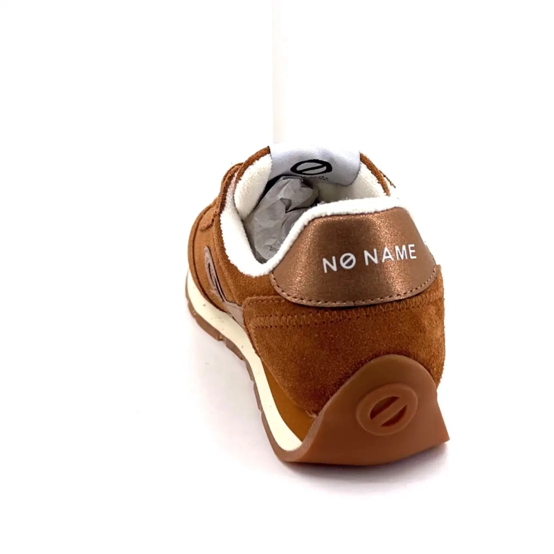 No Name City Run Jogger Suede Brown Ivoire Chaussures