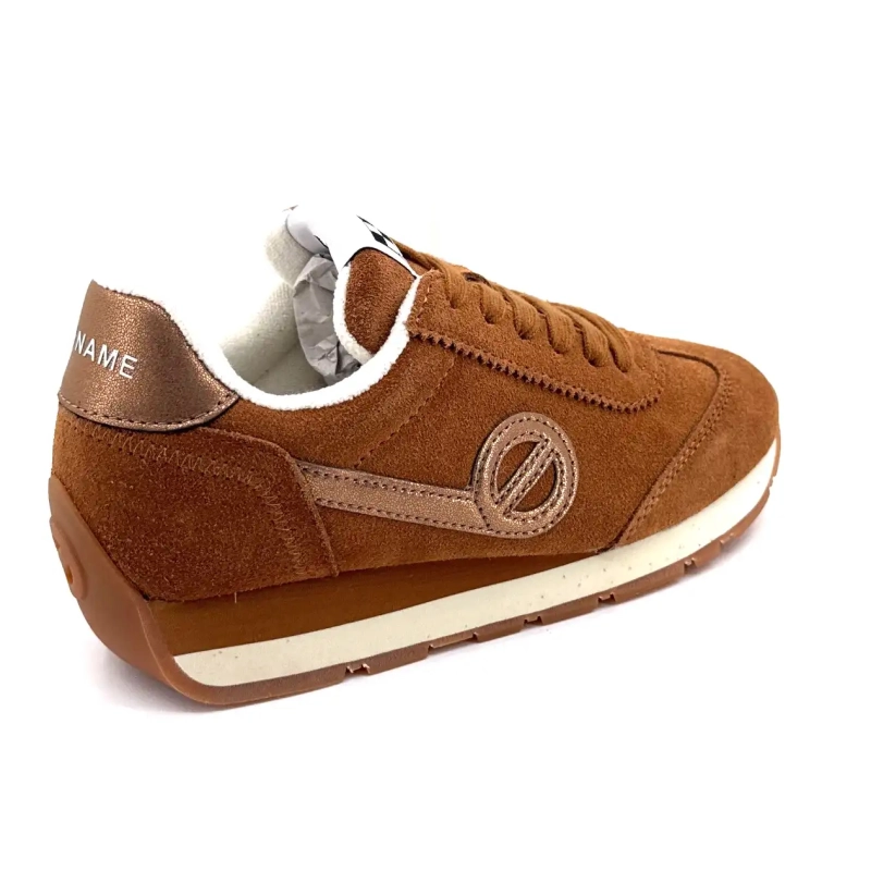 No Name City Run Joggebukse Semsket Brun Ivoire Chaussures