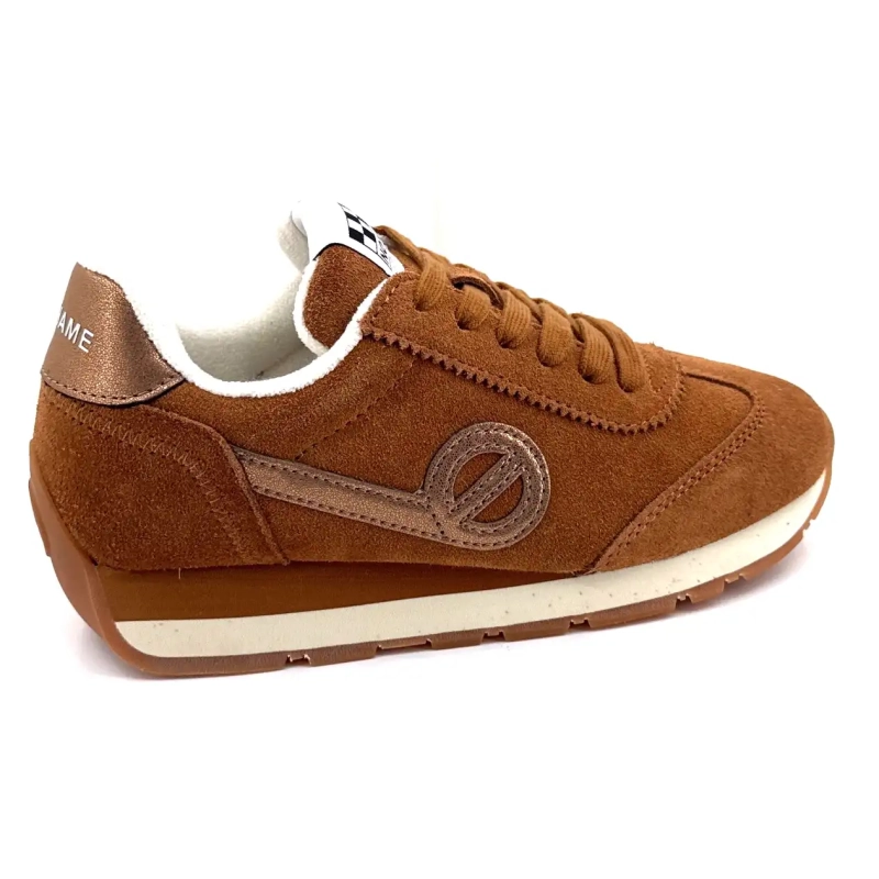 Jogger City Run de ante marrón No Name Ivoire Chaussures