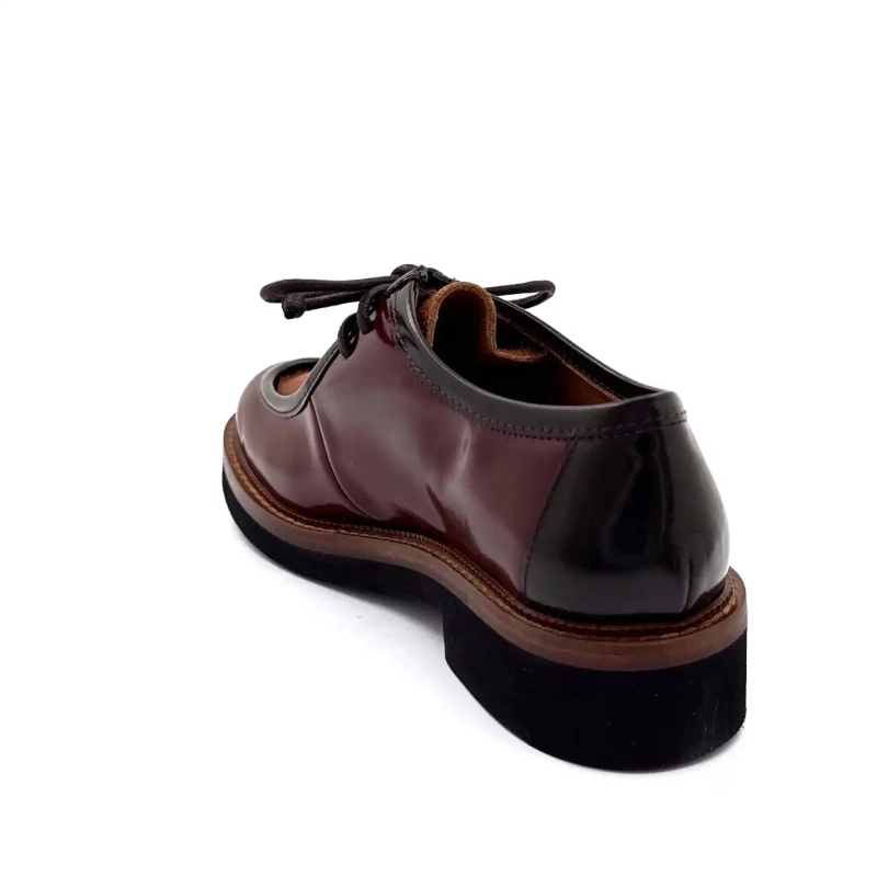 Ivoire 3225 Carrie mázas bőr bordó csikó kávé Ivoire Chaussures