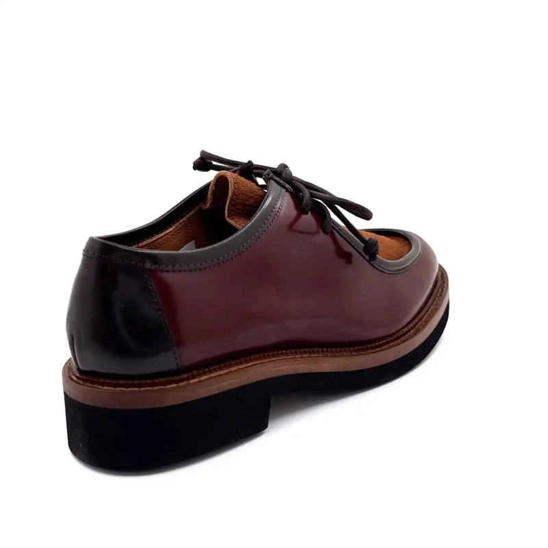 Ivoire 3225 Carrie mázas bőr bordó csikó kávé Ivoire Chaussures