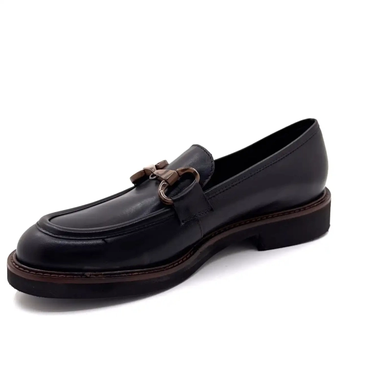 Ivoire H656m Pelle nera Ivoire Chaussures