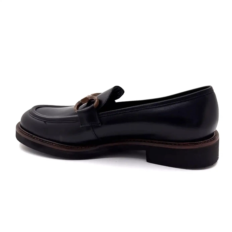 Ivoire H656m svart skinn Ivoire Chaussures