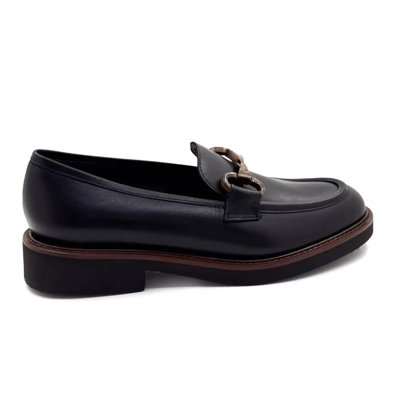 Ivoire H656m Cuir Noir Ivoire Chaussures