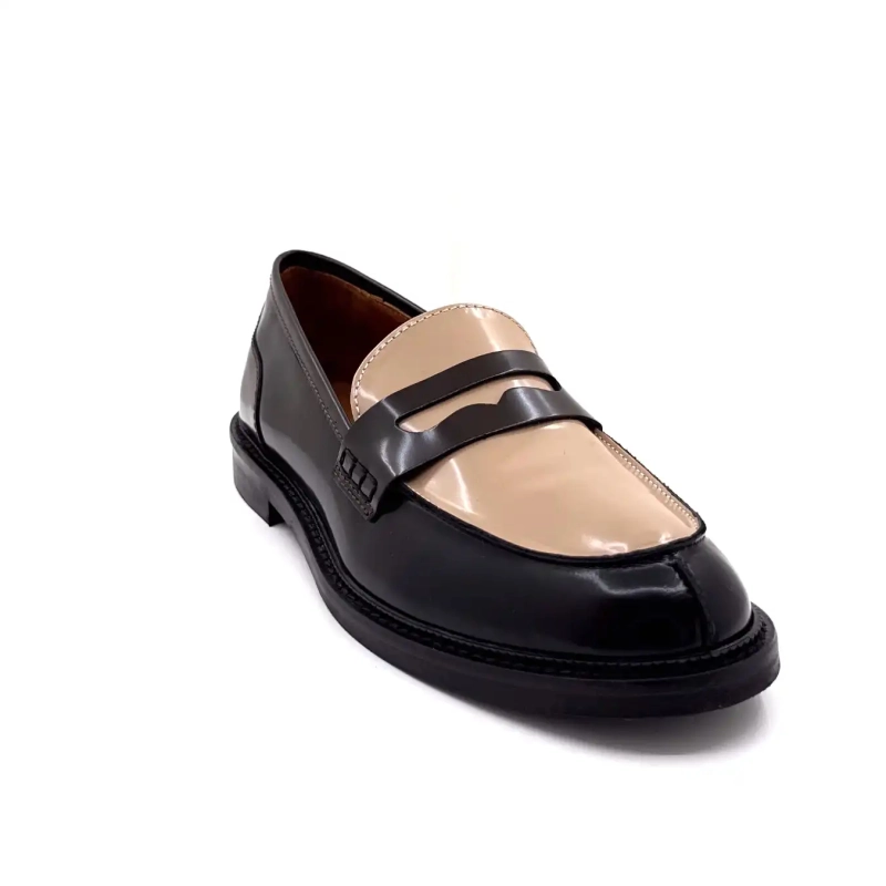 Ivoire 9000-Gris Charol Café Negro Ivoire Chaussures