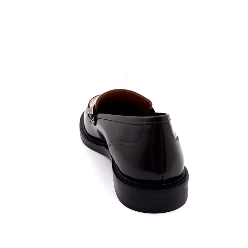 Ivoire 9000-Grijs Lakleer Zwart Koffie Ivoire Chaussures