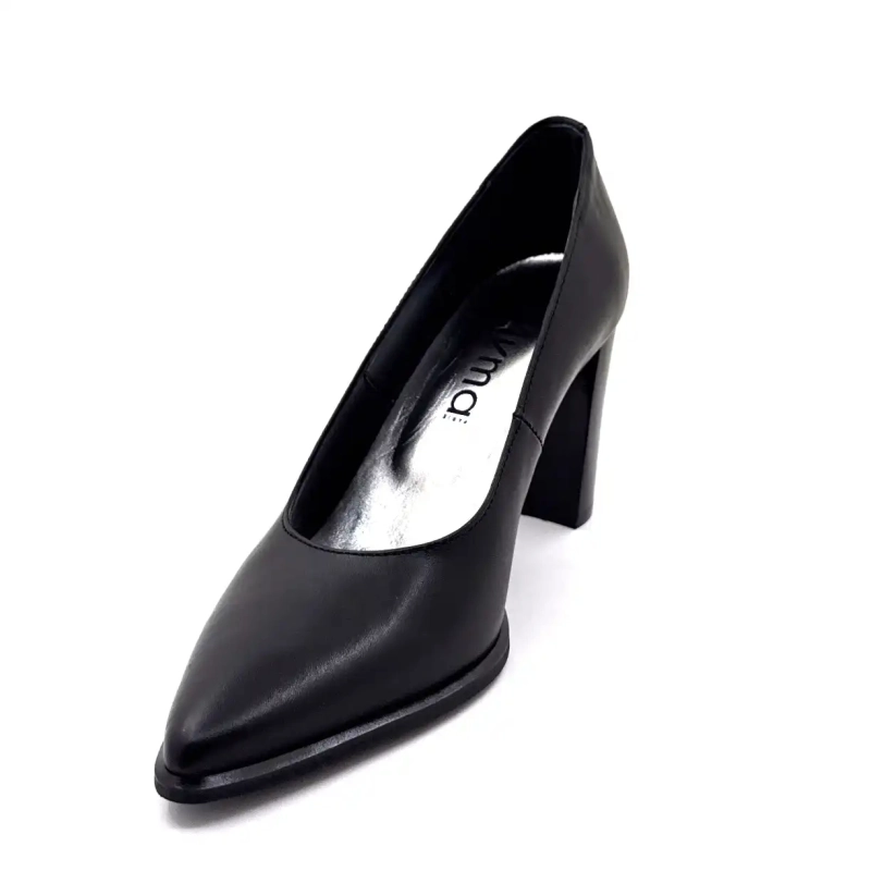 Myma 8526 Μαύρο Δέρμα Ivoire Chaussures