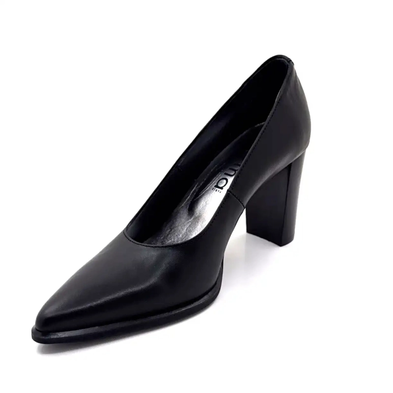 Myma 8526 Sort Læder Ivoire Chaussures