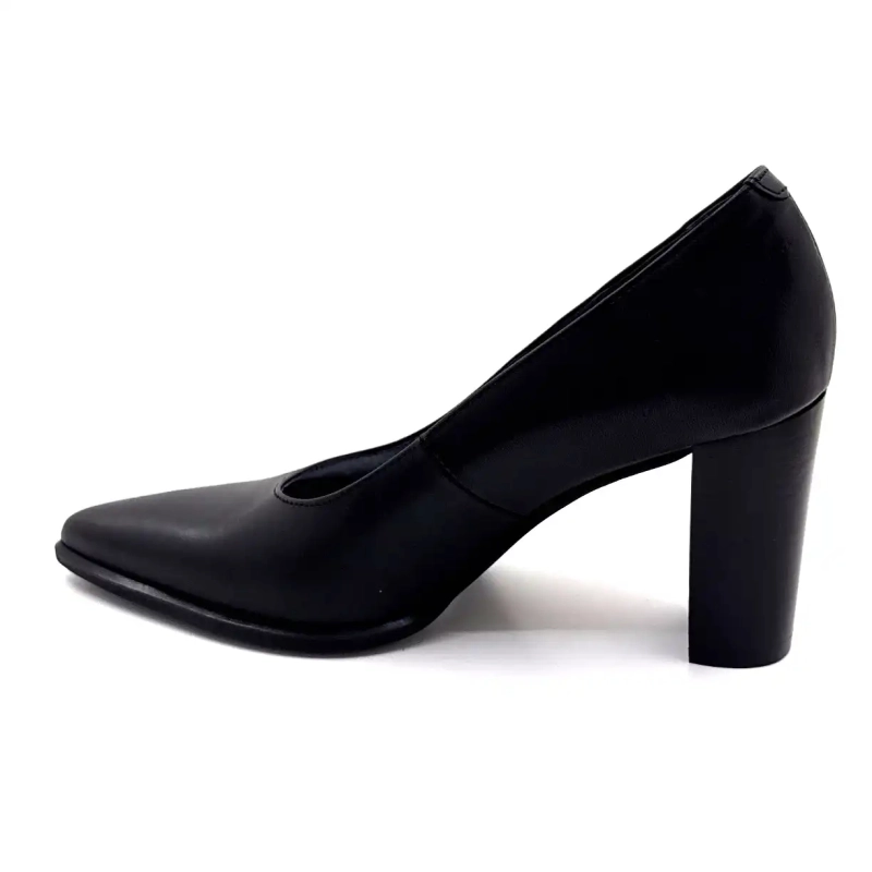 Myma 8526 Pelle Nera Ivoire Chaussures