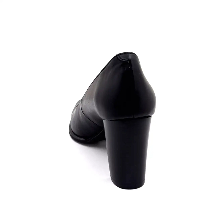 Myma 8526 Sort Læder Ivoire Chaussures