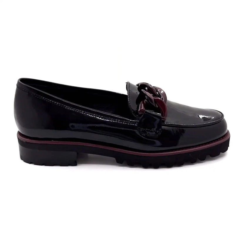 Ivoire H550m Svart Lack Ivoire Chaussures