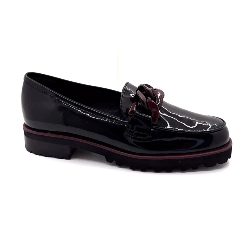 Ivoire H550m Svart Lack Ivoire Chaussures