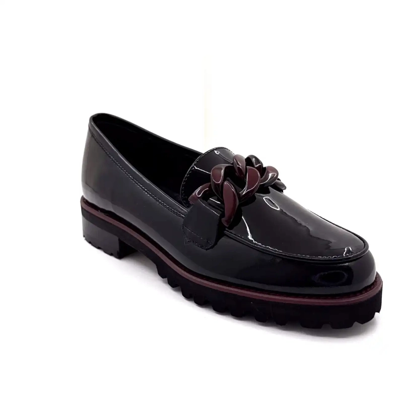 Ivoire H550m Black Varnish Ivoire Chaussures