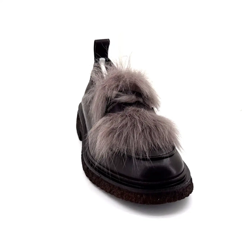 Fru.it 9277 Brown Leather Ivoire Chaussures