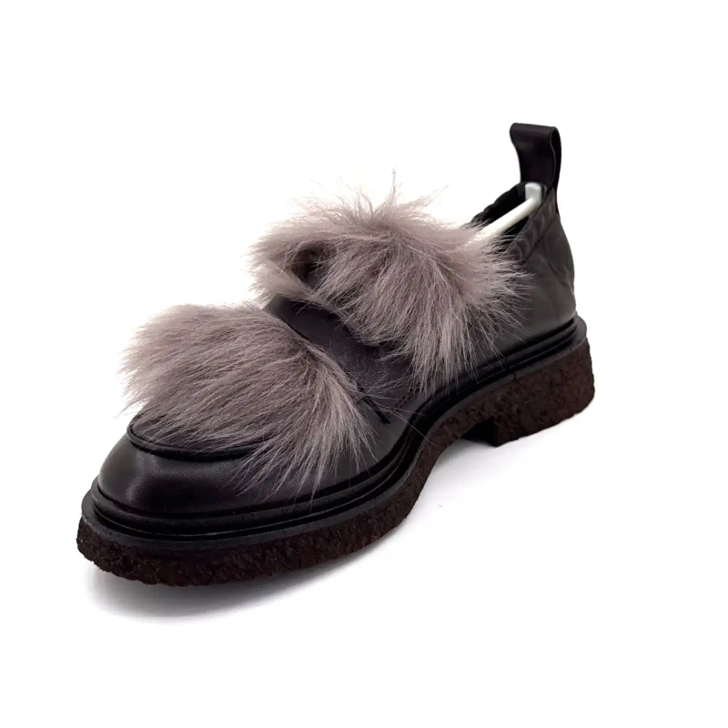 Fru.it 9277 Braunes Leder Ivoire Chaussures