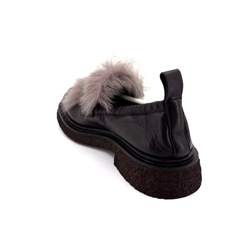 Fru.it 9277 Brunt Læder Ivoire Chaussures